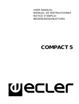 Ecler COMPACT 5 Manual de usuario