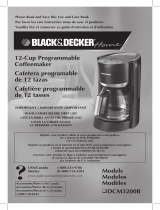 Black & Decker DCM3250B Guía del usuario