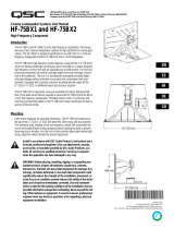 QSC HF-75BX2 (D) Manual de usuario
