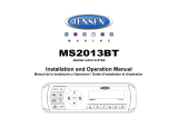 ASA Electronics MS2013BTR Manual de usuario