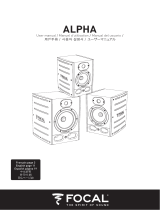 Focal Alpha Serie Manual de usuario