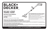 Black & Decker LST136LBX2040 Manual de usuario