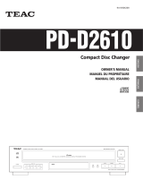 TEAC PD-D2620 Manual de usuario