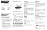 Black & Decker IR0110W Manual de usuario