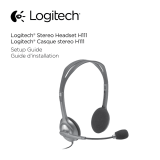 Logitech Stereo Headset H111 Guía de instalación