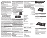 Black and Decker Appliances DB1002B Manual de usuario