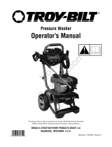 Simplicity OPERATOR'S MANUAL 2700@2.3 TROY-BILT PRESSURE WASHER MODEL-020414-0, 020422-0 Manual de usuario