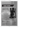 Black and Decker Appliances DCM580 Manual de usuario