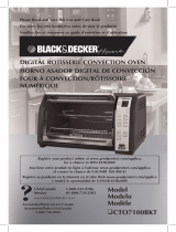 Black and Decker Appliances CTO7100BKT Guía del usuario