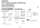 ONKYO SKS-HT993THX El manual del propietario