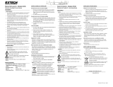 Extech Instruments DV26 Manual de usuario