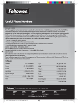 Fellowes 5734801 Manual de usuario