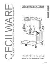 Cecilware MT-2UL Instrucciones de operación