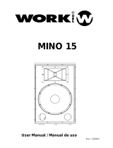 Work Pro MINO 15 Manual de usuario