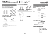 ONKYO HTP-678 El manual del propietario