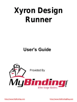 MyBinding Xyron Design Runner Manual de usuario