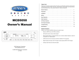 Jensen VOYAGER MCD5050 El manual del propietario