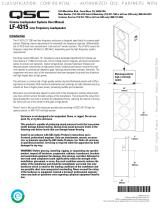 QSC LF-4315 Manual de usuario