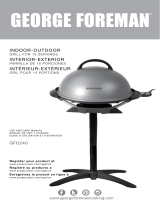 George Foreman GFO240 Guía del usuario