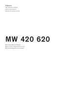 Gaggenau MW 420 620 Guía del usuario