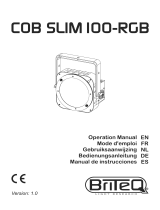 Briteq COB SLIM100-RGB  Manual de usuario
