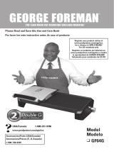 George Foreman GF64G Guía de instalación