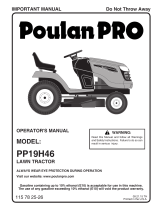 Poulan Pro PP19H46 El manual del propietario