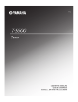 Yamaha T-S500 El manual del propietario