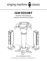 SingingMachine ISM1050 Manual de usuario
