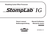 Vox StompLab 1G El manual del propietario