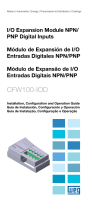 Automation Direct CFW100-IOD I/O Expansion Module NPN/PNP Digital Inputs Guía del usuario