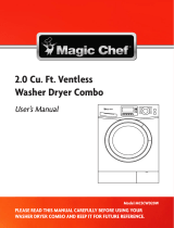 Magic Chef MCSCWD20W El manual del propietario