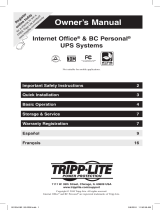 Tripp Lite InternetOffice and BCPersonal UPS El manual del propietario