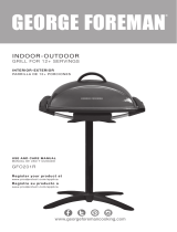 George Foreman GFO201RX Guía del usuario