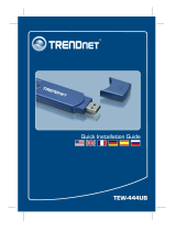 Trendnet TEW-444UB Manual de usuario