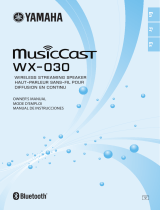 Yamaha MusicCast WX-030 Manual de usuario