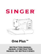 SINGER ONE PLUS™ Sewing Machine El manual del propietario