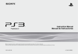Playstation PS3 CECH-2501A Manual de usuario
