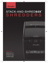 MyBinding Swingline Stack-and-Shred 80X Hands Free Shredder Manual de usuario