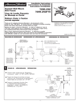 American Standard 7295252F15.002 Manual de usuario