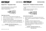 Extech Instruments ET15 Manual de usuario