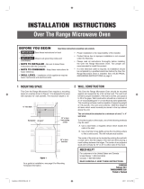 Frigidaire FGMV205KB Guía de instalación