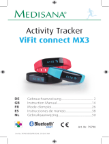 Medisana ViFit Connect MX3 El manual del propietario