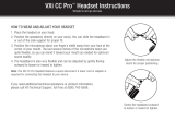 Jabra VXi CC Pro Headset Manual de usuario