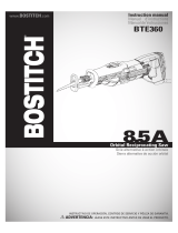 Bostitch BTE360 Manual de usuario