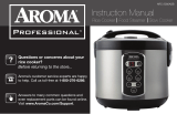 Aroma Professional Professional ARC-2000ASB Manual de usuario