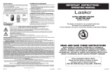 Lasko Products 3-D Motion Heat Ceramic Heater Manual de usuario