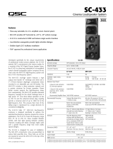 QSC SC-433 Manual de usuario