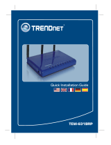 Trendnet TEW-631BRP Quick Installation Guide