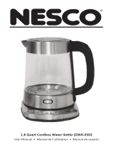 Nesco GWK-03D Manual de usuario